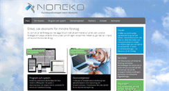 Desktop Screenshot of noreko.se